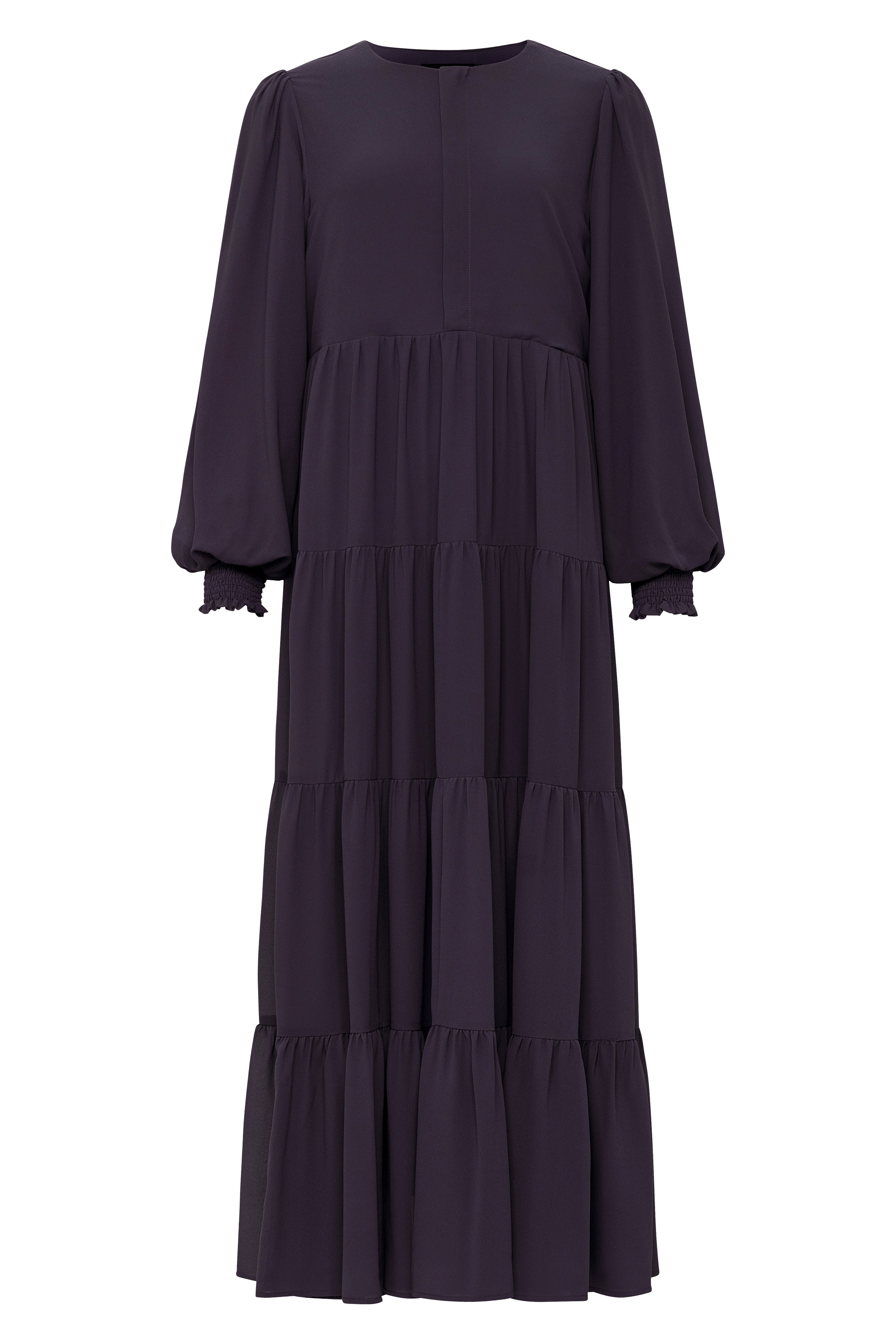 Azealia Flare Maxi - Eggplant