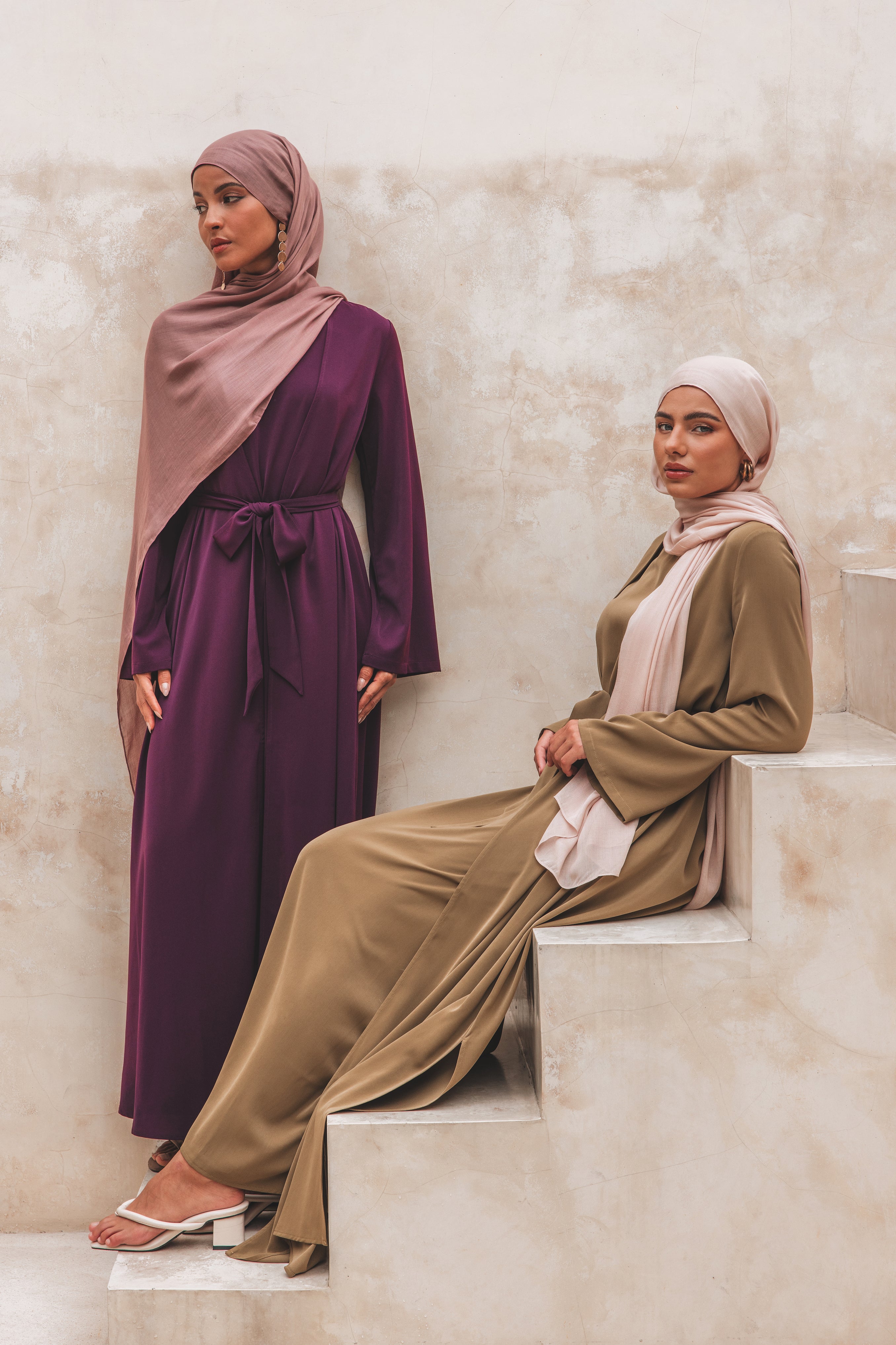 Jana Abaya Set - Citris Green