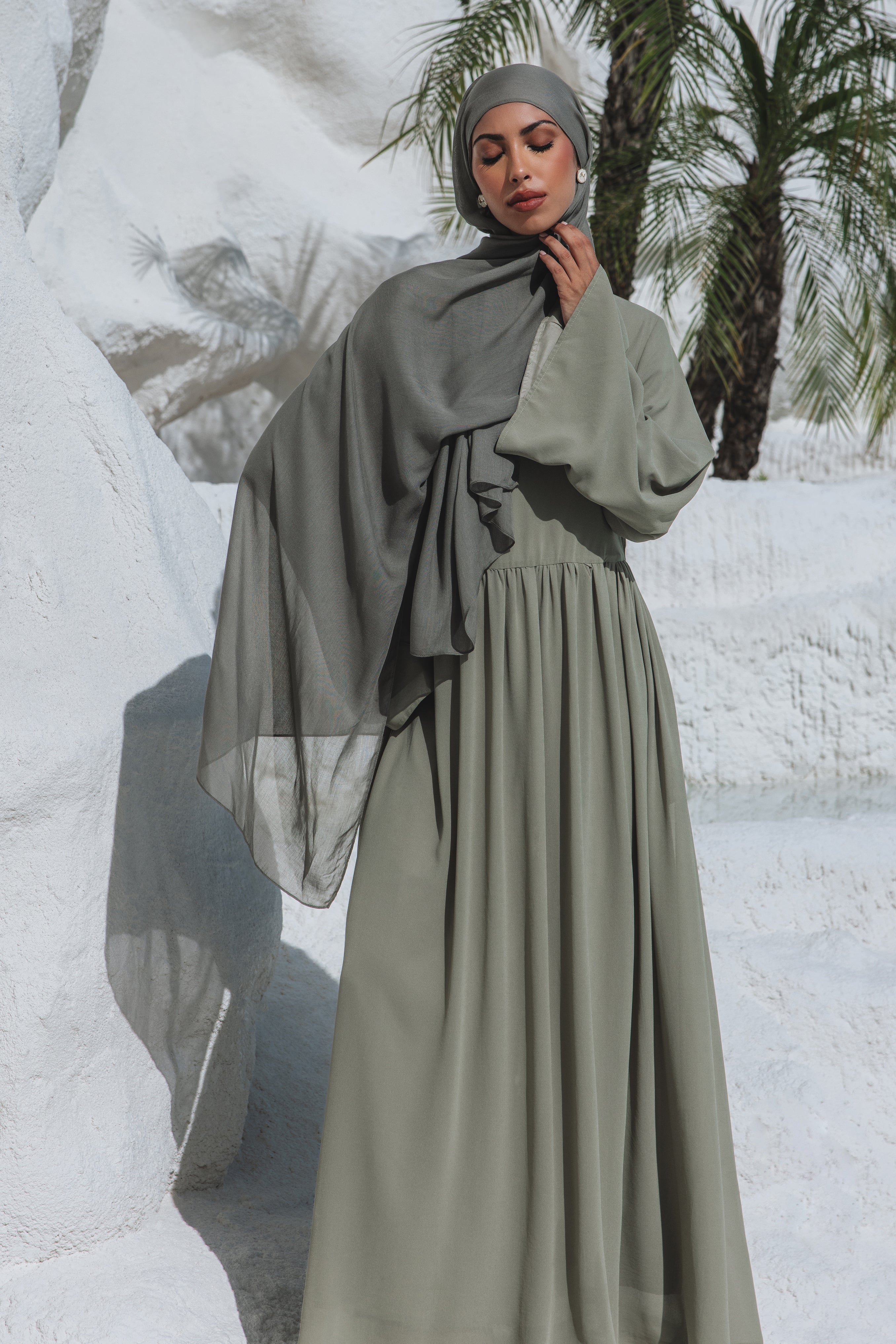 Dalia Maxi Dress - Olive