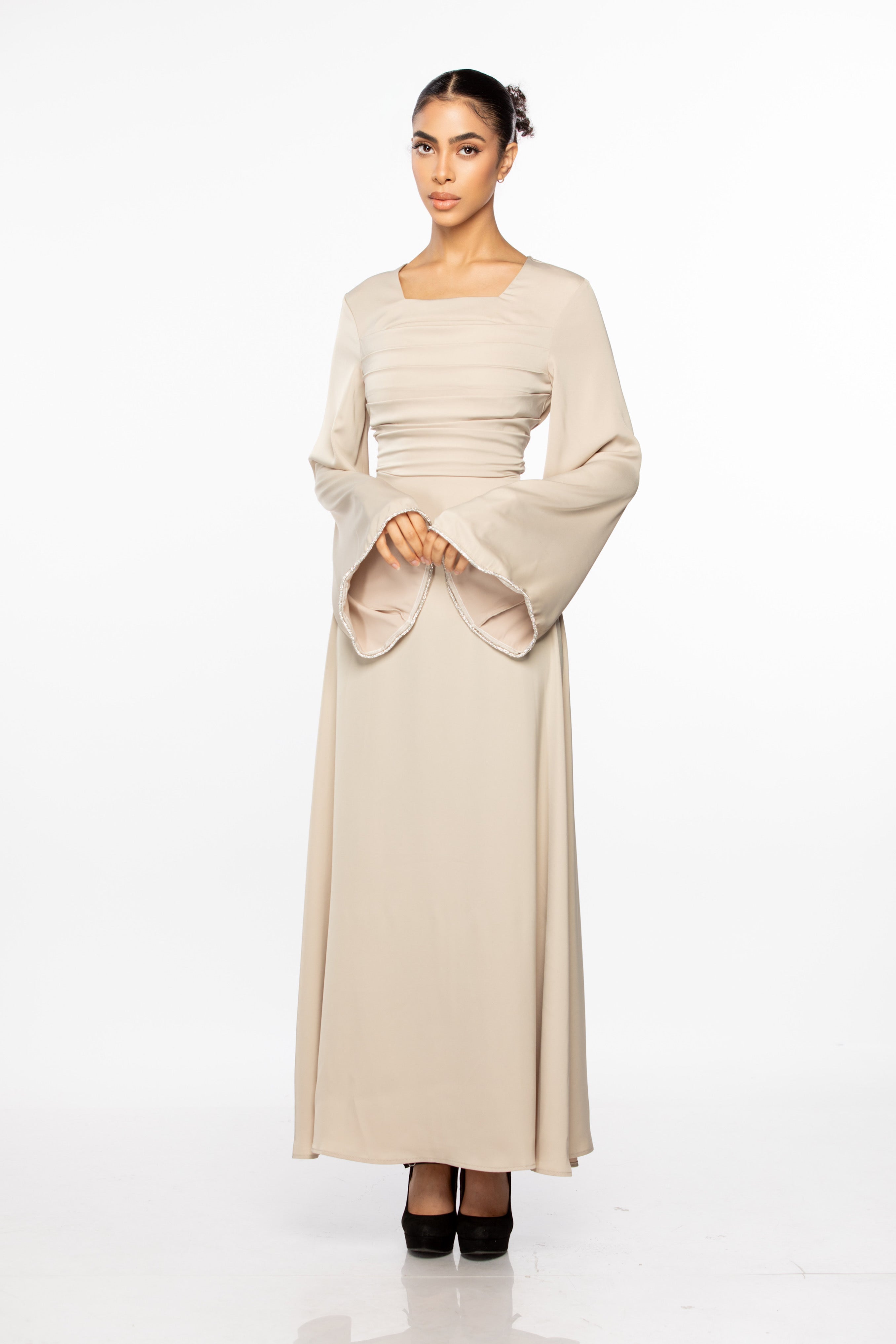 Elora Crystal Maxi - Creme