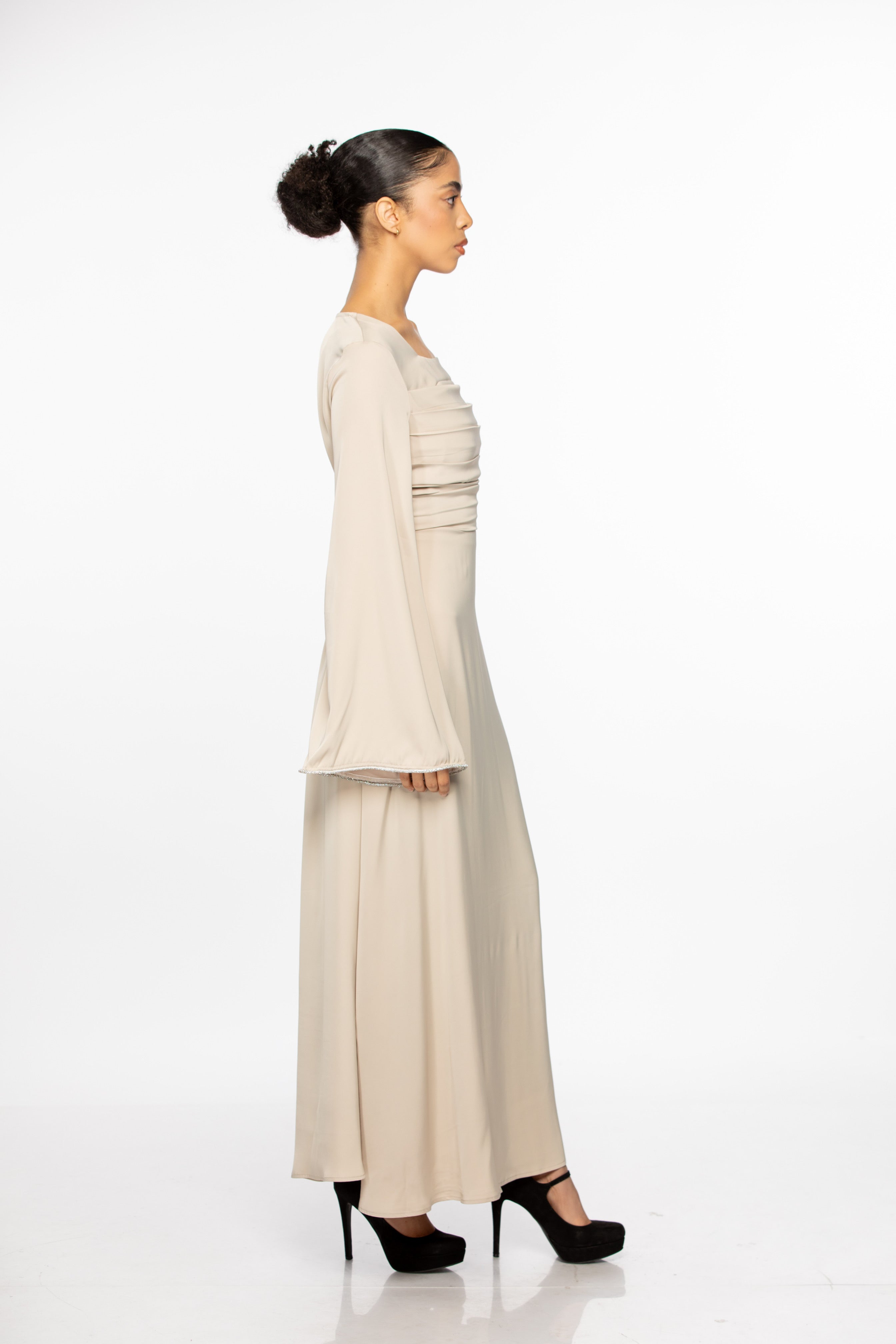 Elora Crystal Maxi - Creme