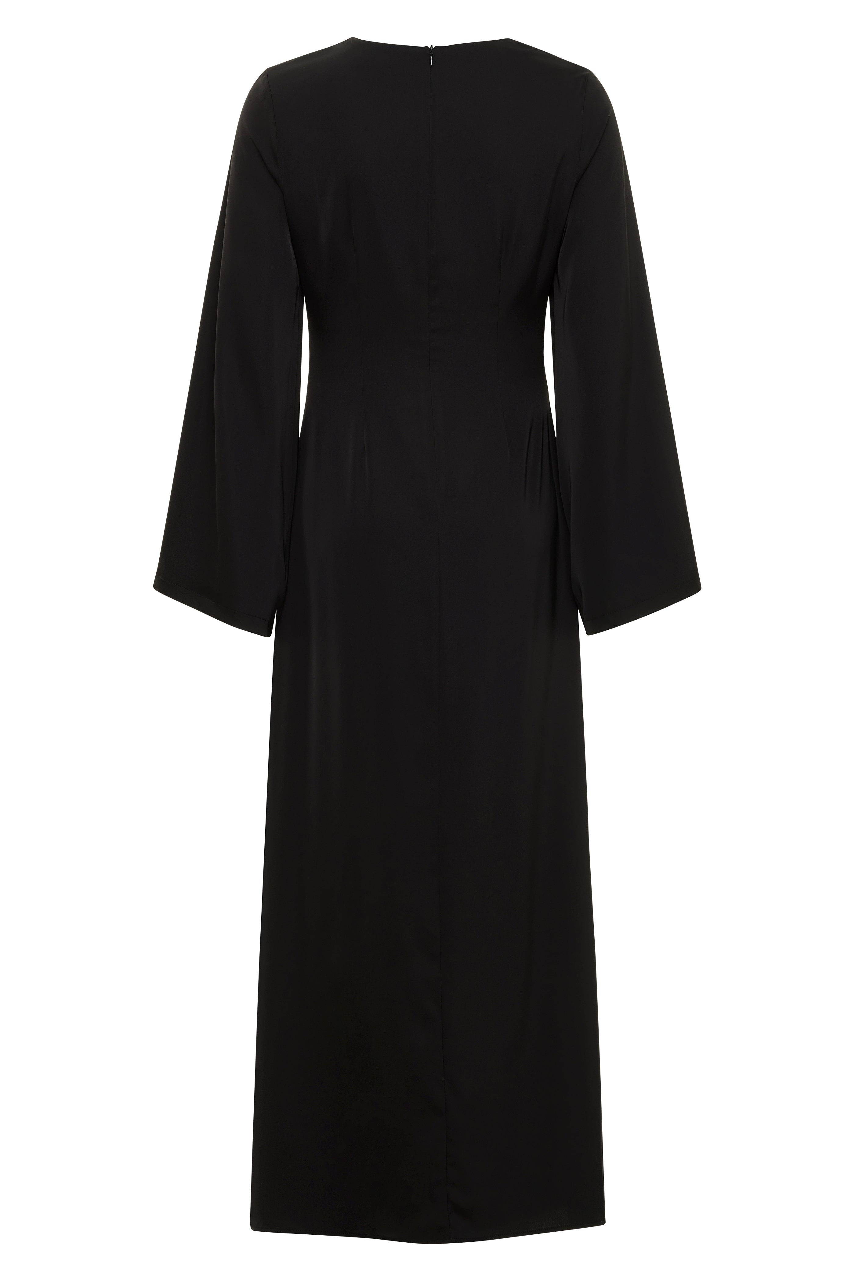 Grace Satin Maxi - Black