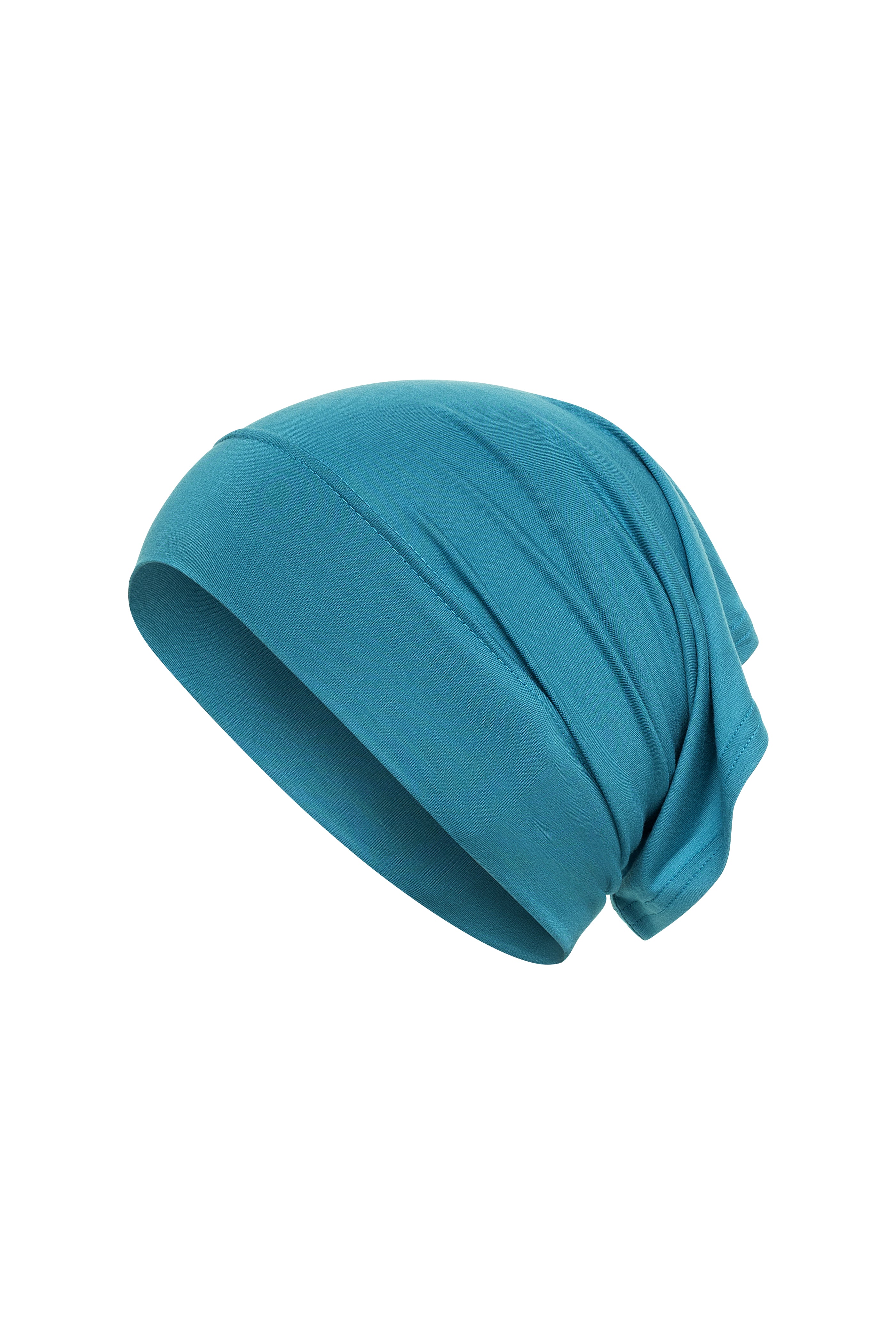 Bamboo Jersey Tube Cap (Long) - Blue