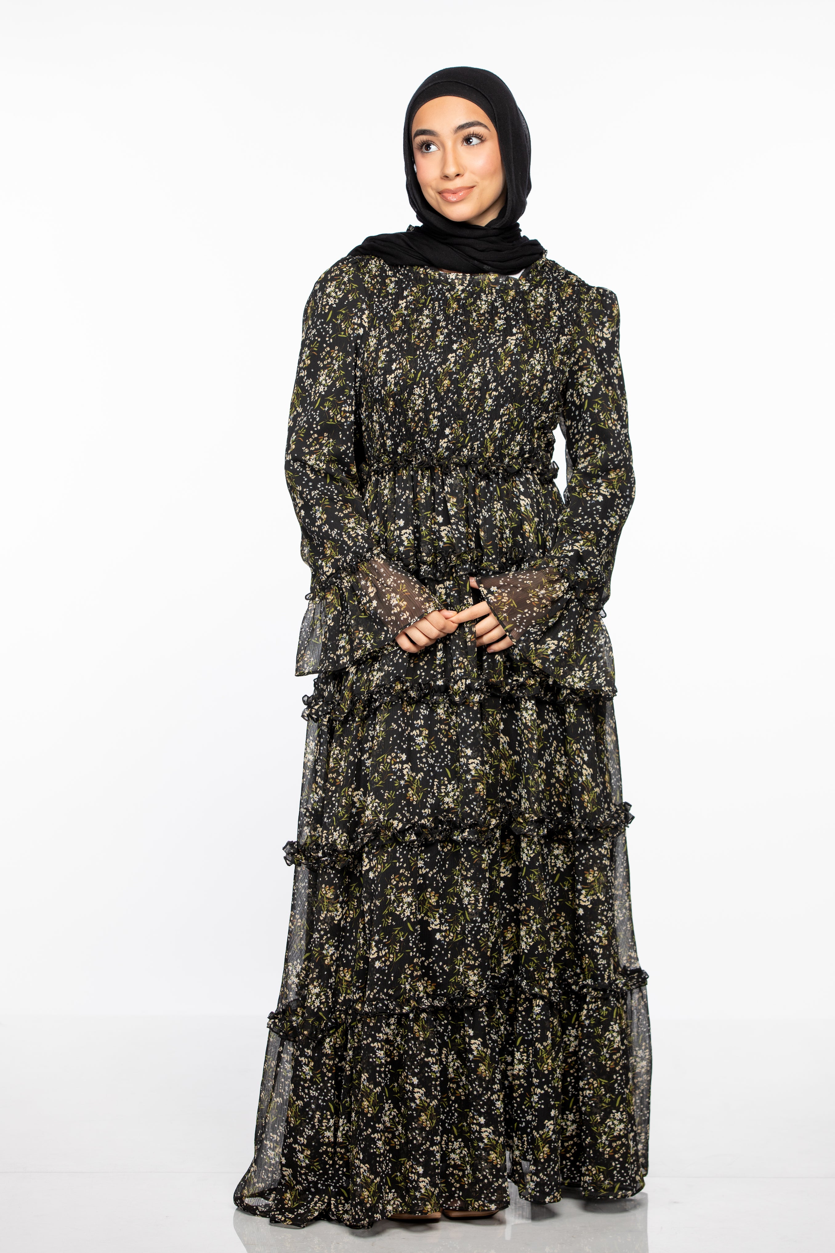 Arabella Dress - Autumn Floral