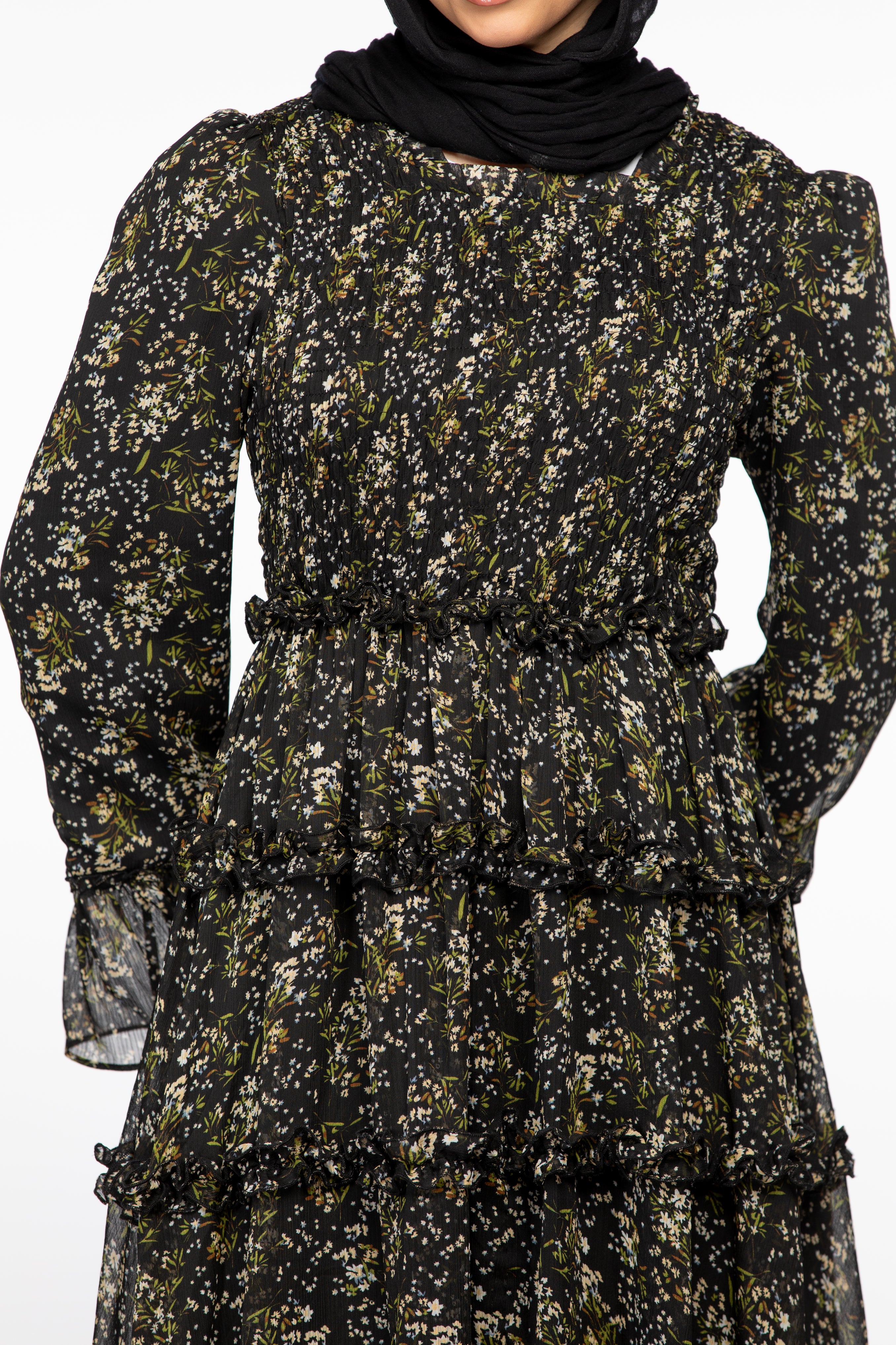 Arabella Dress - Autumn Floral