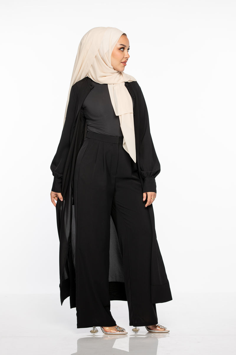 - Hala Hijabi Black Pants | Modern