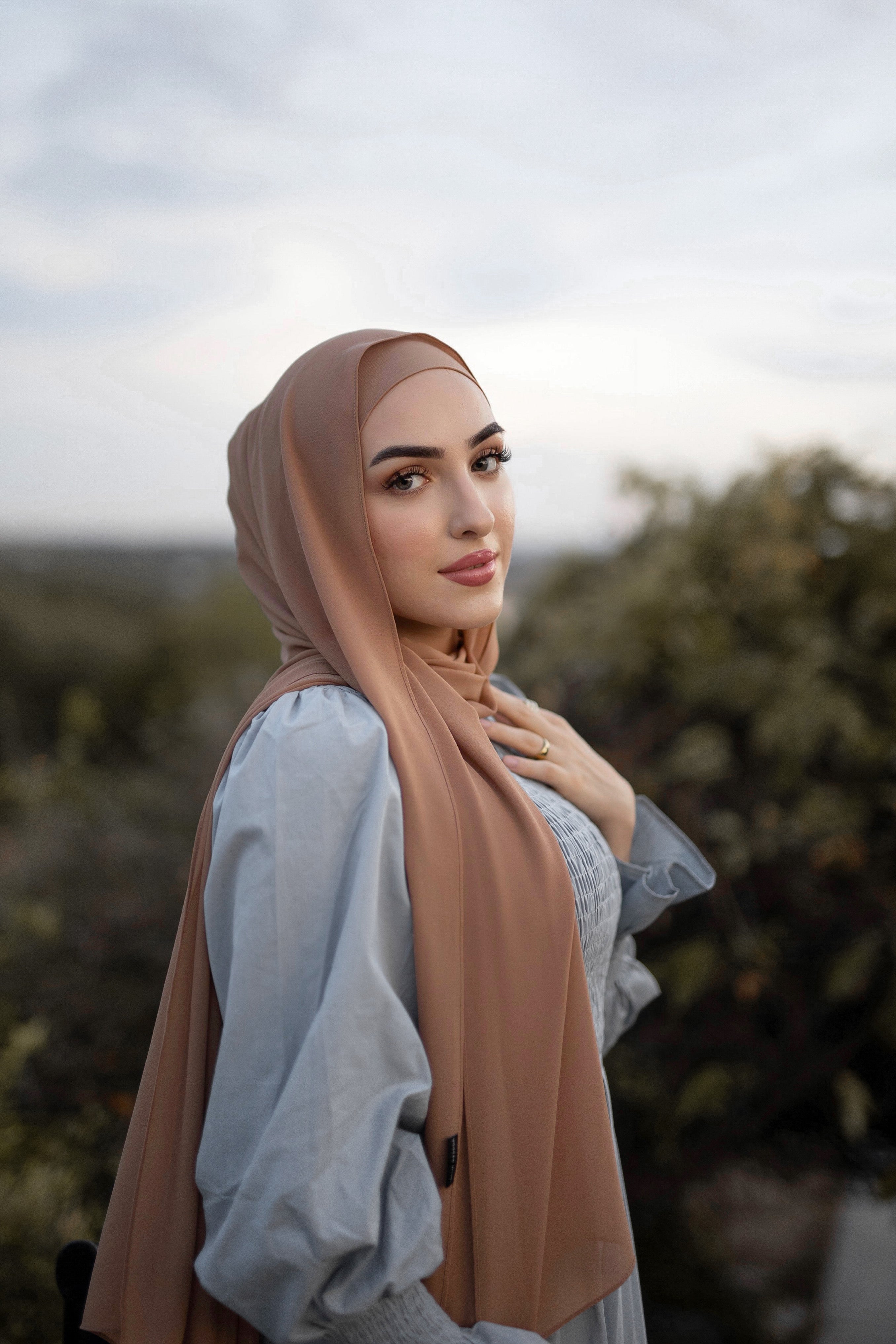 Elite Essential Chiffon Hijab - Antique | Modern Hijabi
