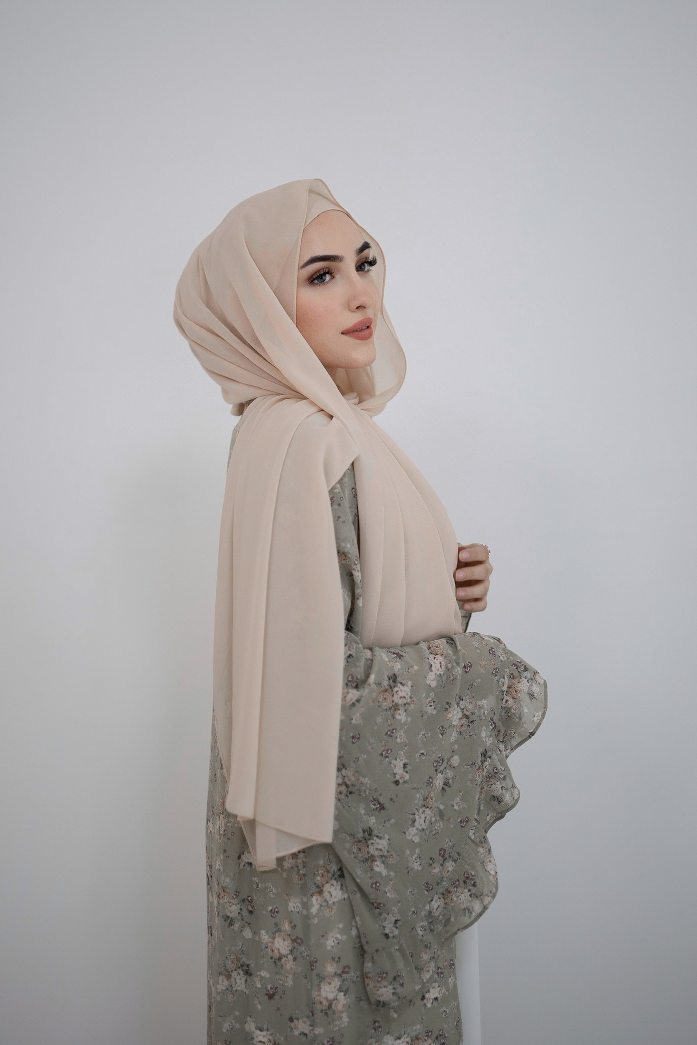 Jasmine Floral Kimono - Sage Green