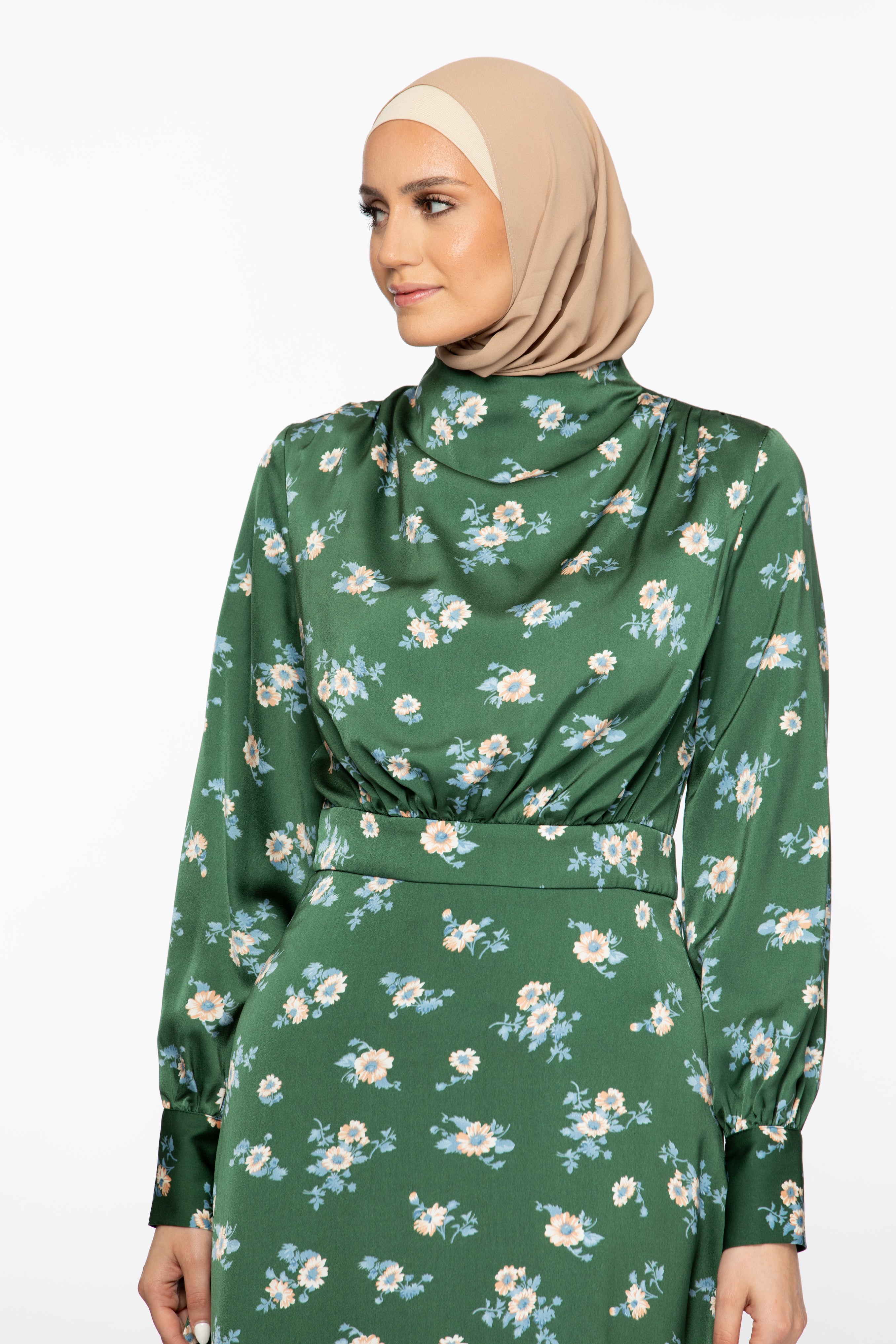 Hijab floral dress best sale