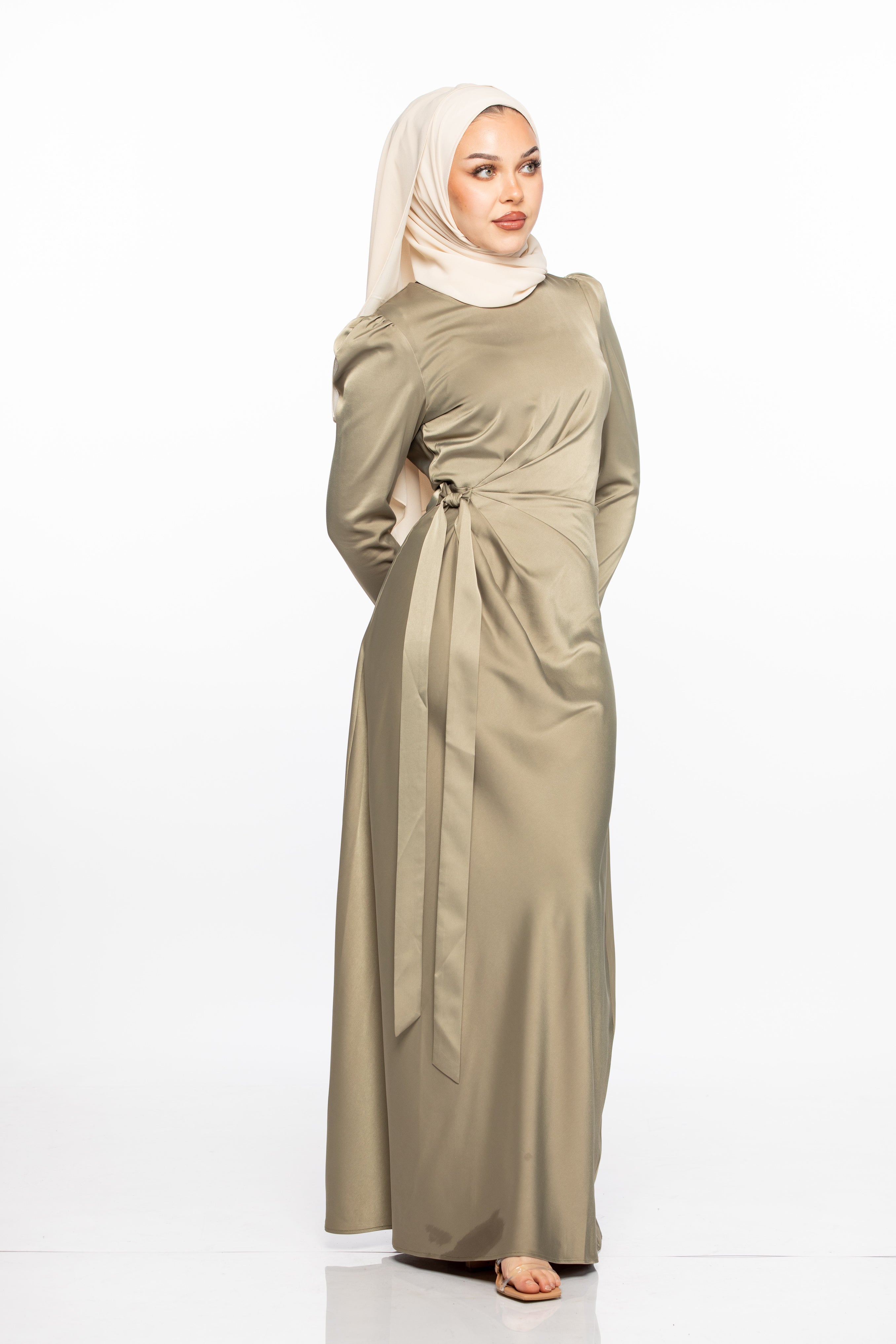 AYLANA DRESS - TAOS TAUPE