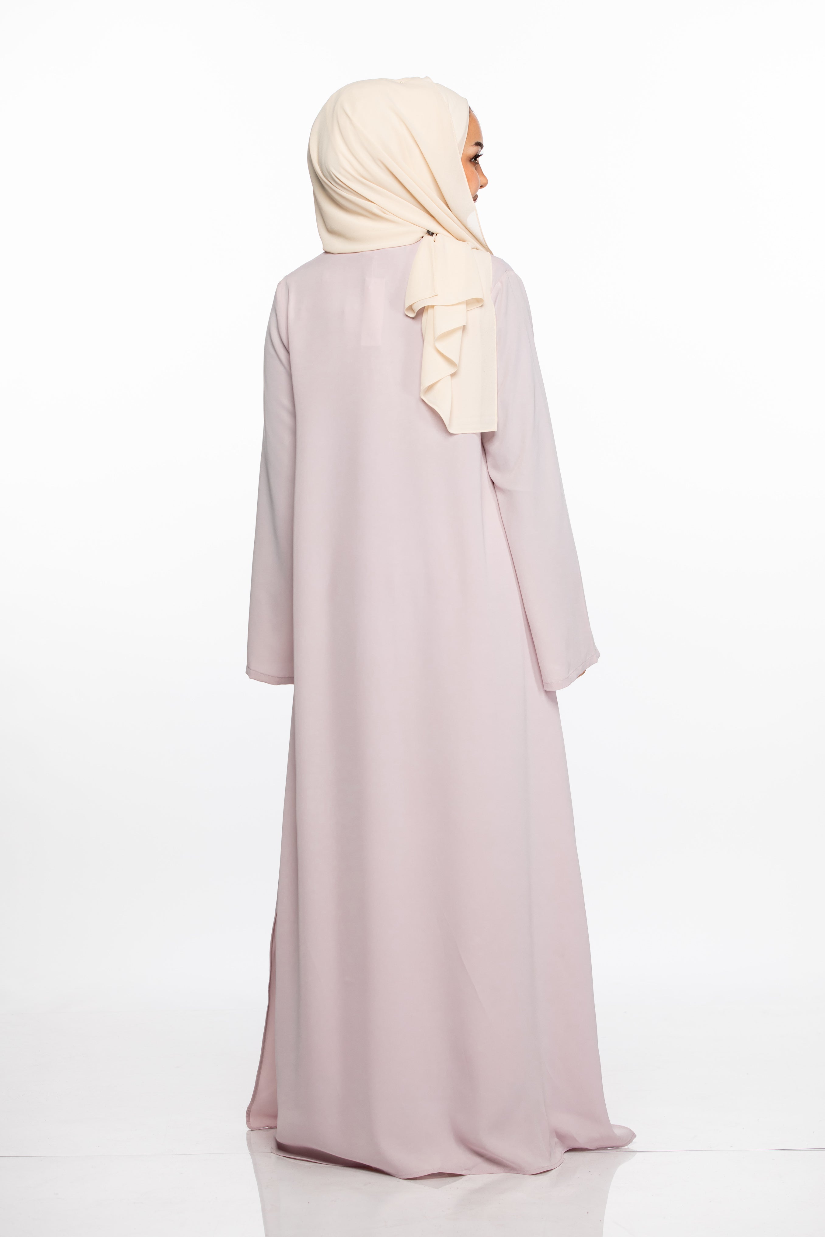 JANNAH ABAYA SET - MUTE LILAC